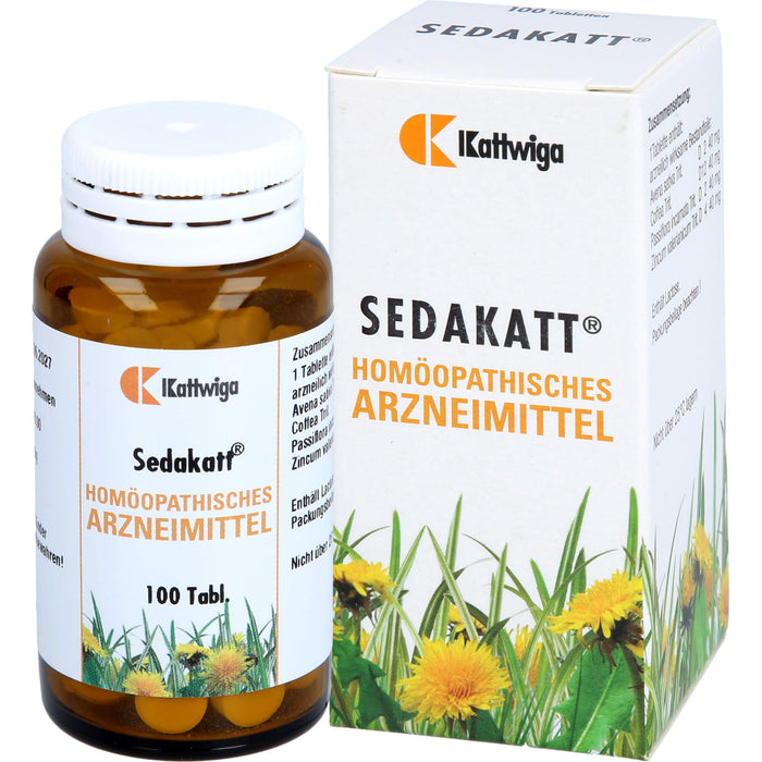 Sedakatt Tabletten, 100 pc Tablettes