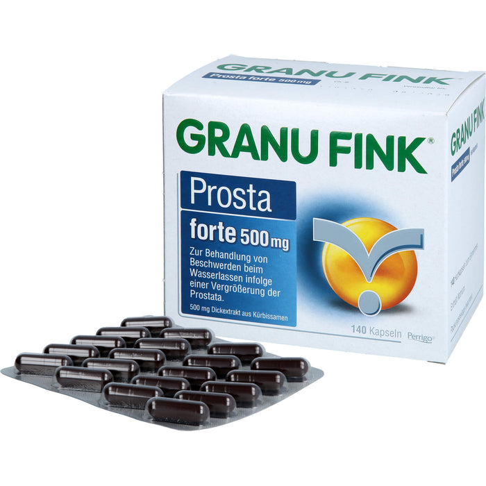 GRANU FINK Prosta forte 500 mg Hartkapseln, 140 pc Capsules