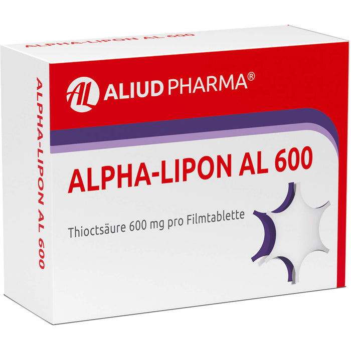 ALPHA-LIPON AL 600 Tabletten zur Behandlung von Missempfindungen bei diabetischer Nervenschädigung, 100 pcs. Tablets