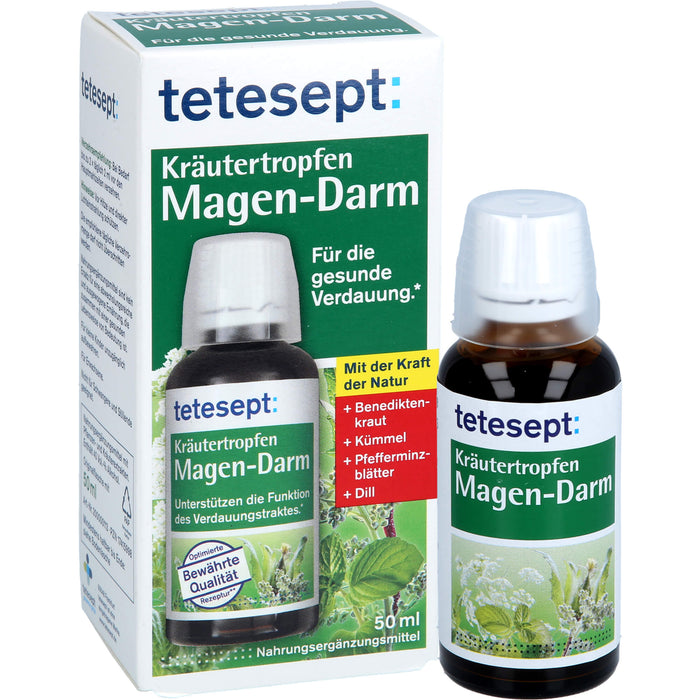 tetesept Kräutertropfen Magen-Darm, 50 ml TRO