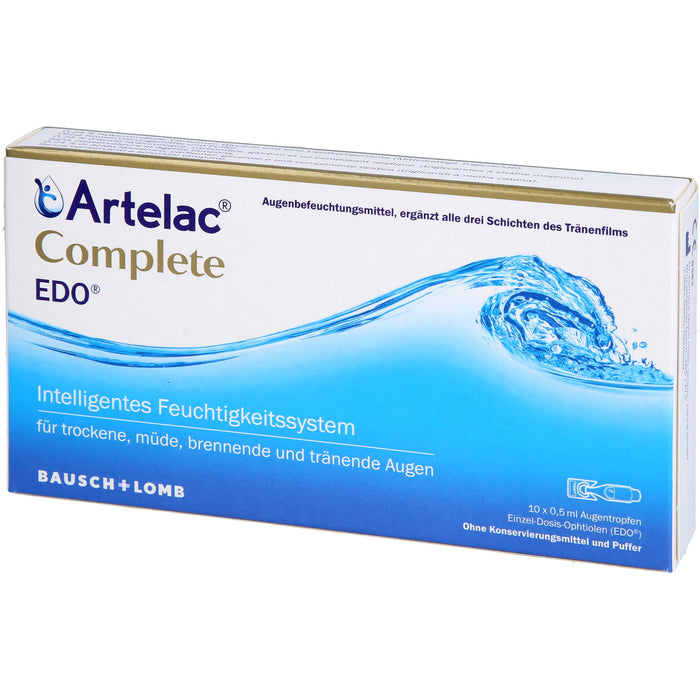 Artelac Complete Augentropfen EDO, 10 pcs. Single-dose pipettes