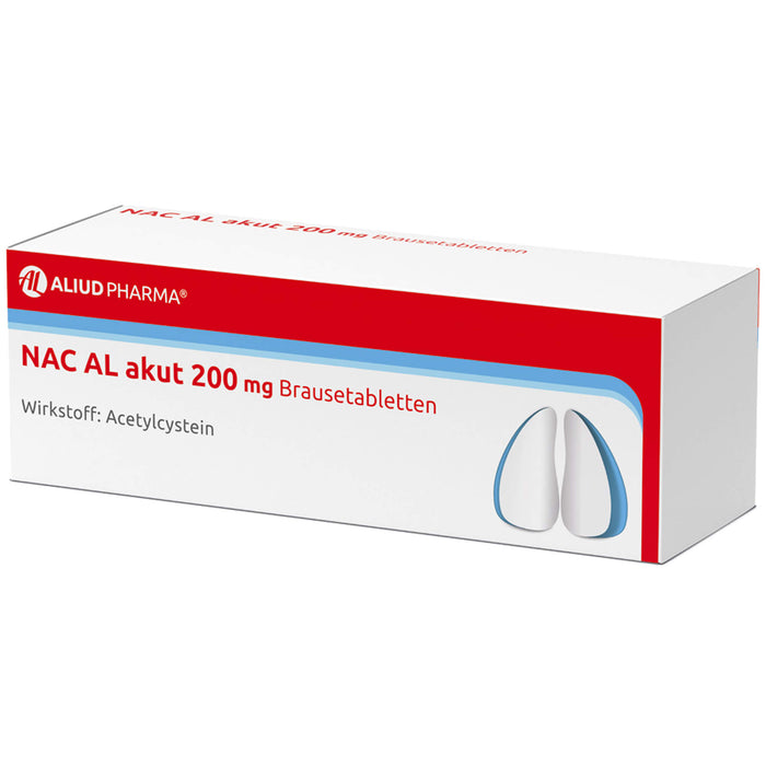 NAC AL akut 200 mg Brausetabletten zur Schleimlösung, 20 St. Tabletten