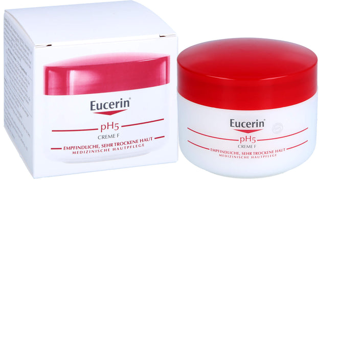 Eucerin pH5 Creme F Empfindliche Haut, 75 ml Crème