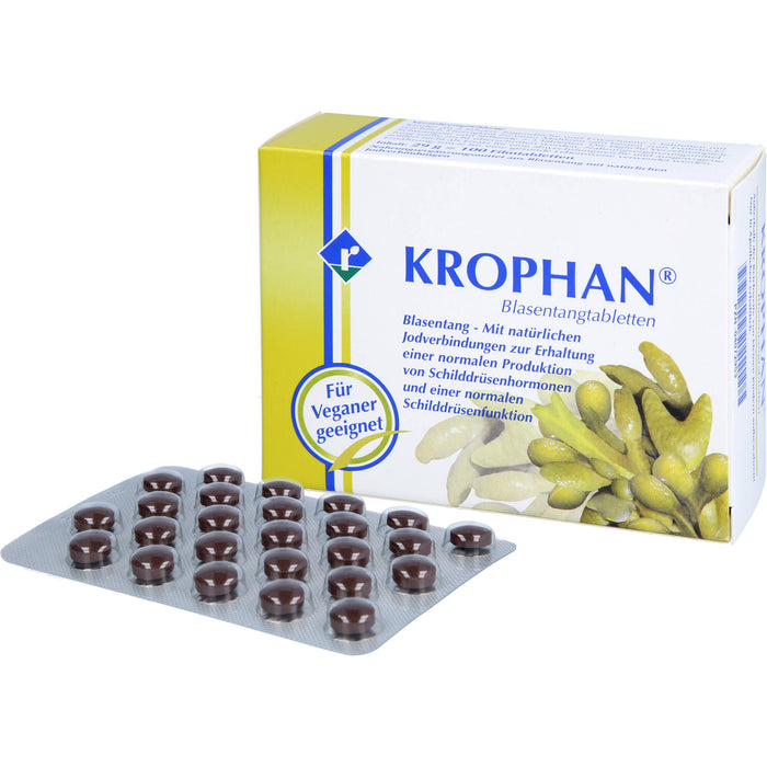 KROPHAN Blasentangtabletten, 100 pcs. Tablets