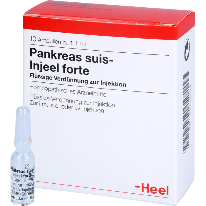 Pankreas suis-Injeel forte Ampullen, 10 pcs. Ampoules