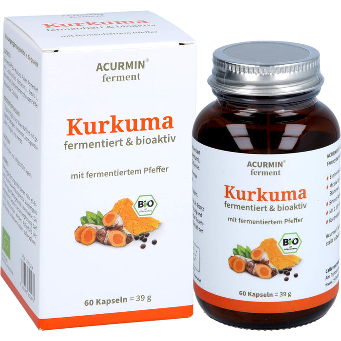 ACURMIN FERMENT KURKUMA PFEFFER, 60 St KAP