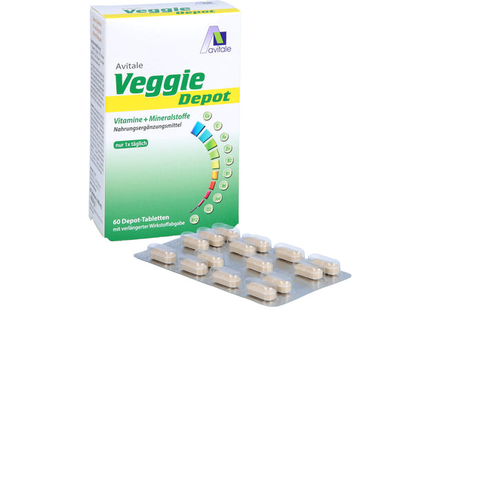 Veggie Depot Vitamine + Mineralstoffe, 60 St TAB