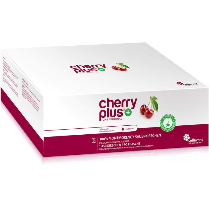 CHERRYPlus Das Original Montmorency Sauerk.-KONZ, 3X500 ml KON