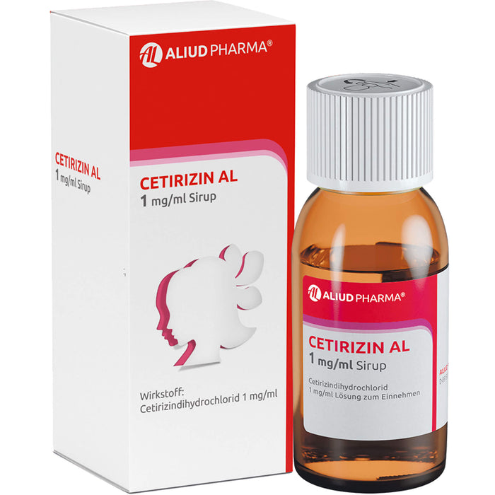 Cetirizin AL 1 mg/ml Sirup, 75 ml Lösung