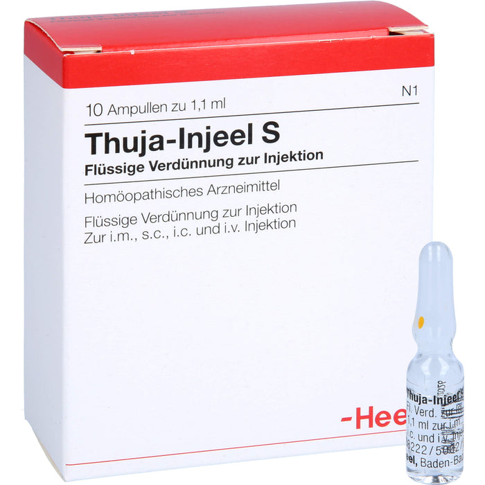 Thuja-Injeel S flüssige Verdünnung, 10 pc Ampoules