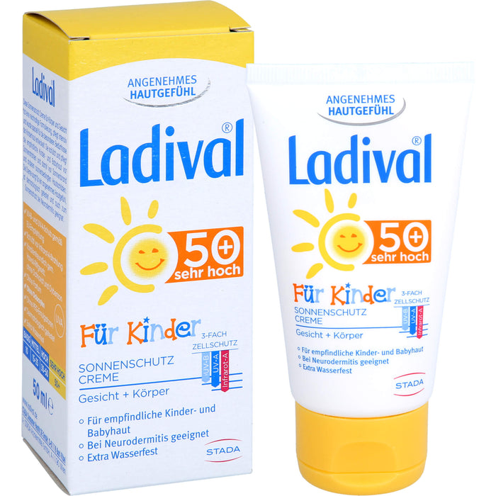 Ladival für Kinder LSF 50+ Sonnenschutz-Milch, 50 ml Cream