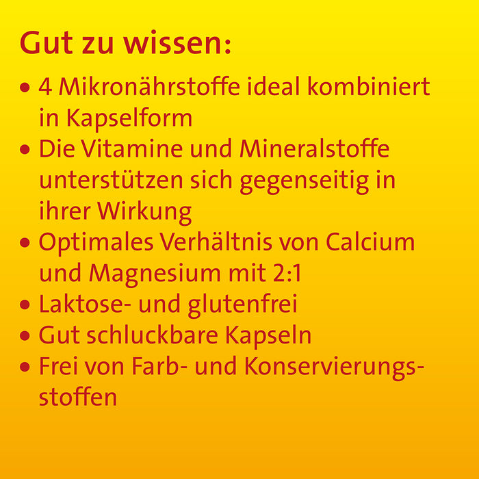 VITAMIN D3 K2 Hevert plus Ca Mg 2000 IE/2 Kapseln, 60 pc Capsules