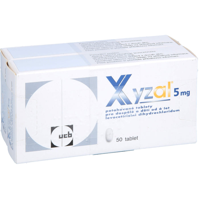 Xyzal 5 mg CC-Pharma Filmtabletten bei Allergien, 100 St. Tabletten