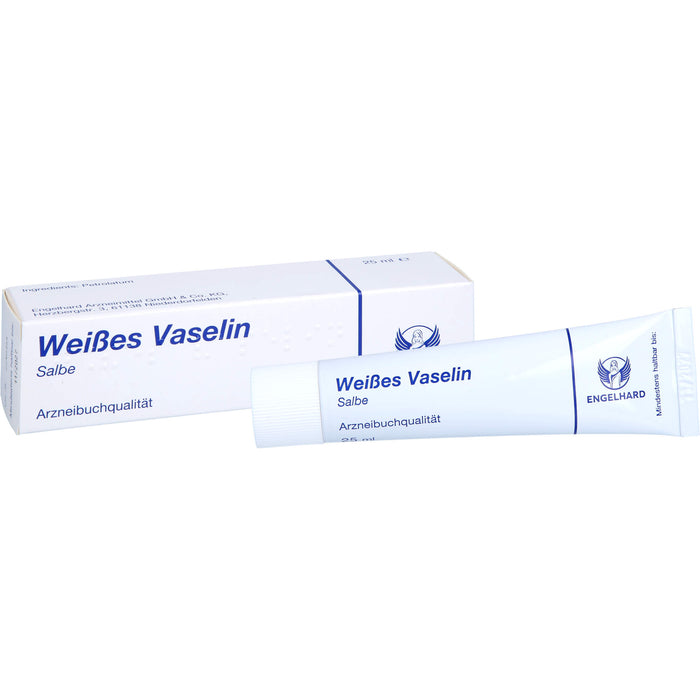 ENGELHARD ARZNEIMITTEL Weißes Vaselin Salbe, 25 ml Ointment