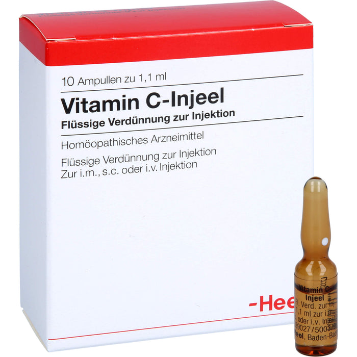 Heel Vitamin C Injeel Ampullen, 10 St. Ampullen