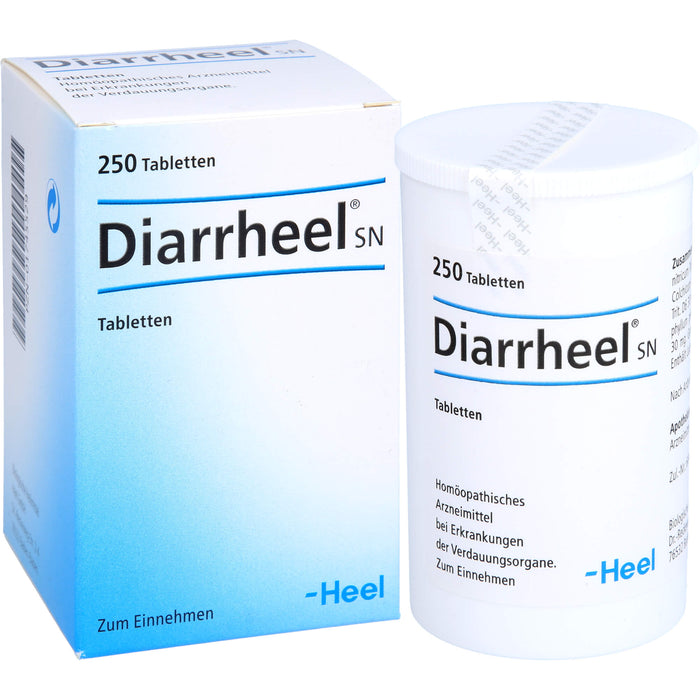 Diarrheel SN Tabletten bei Erkrankungen der Verdauungsorgane, 250 St. Tabletten