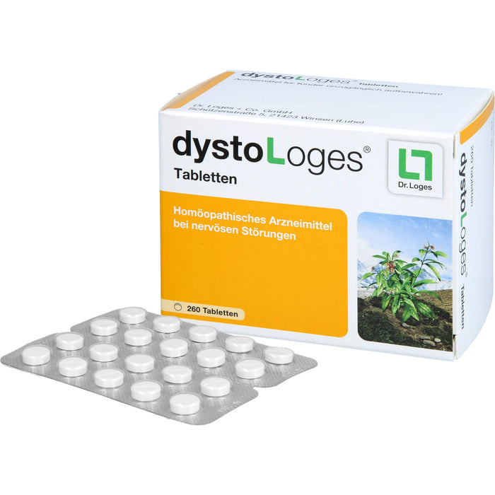 dystoLoges Tabletten bei nervösen Störungen, 260 St. Tabletten