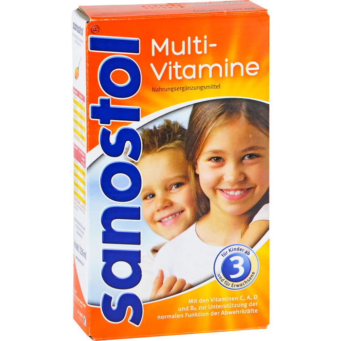 sanostol Multi-Vitamine Saft, 230 ml Solution