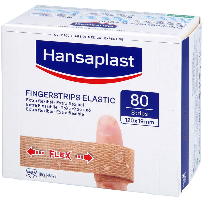 Hansaplast Elastic Finger Pflaster 80 Str, 80 St PFL