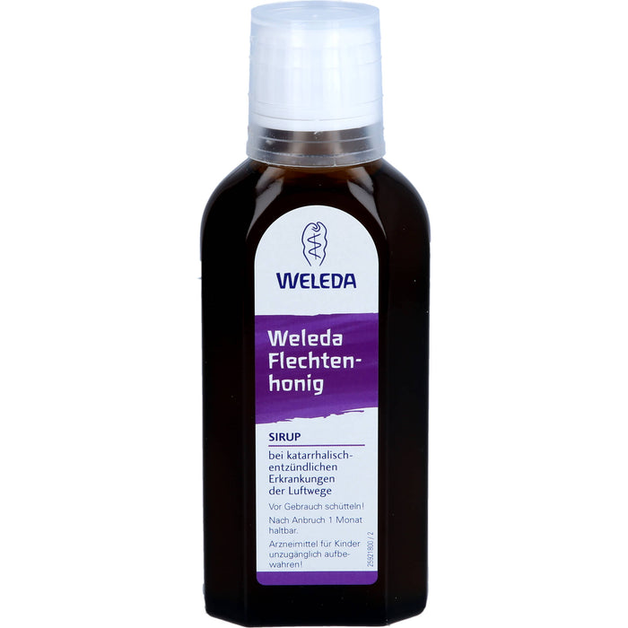 WELEDA Flechtenhonig Sirup, 100 ml Lösung