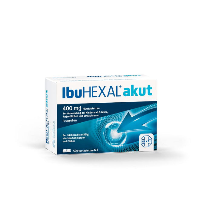 IbuHEXAL akut 400 mg, 50 St. Tabletten