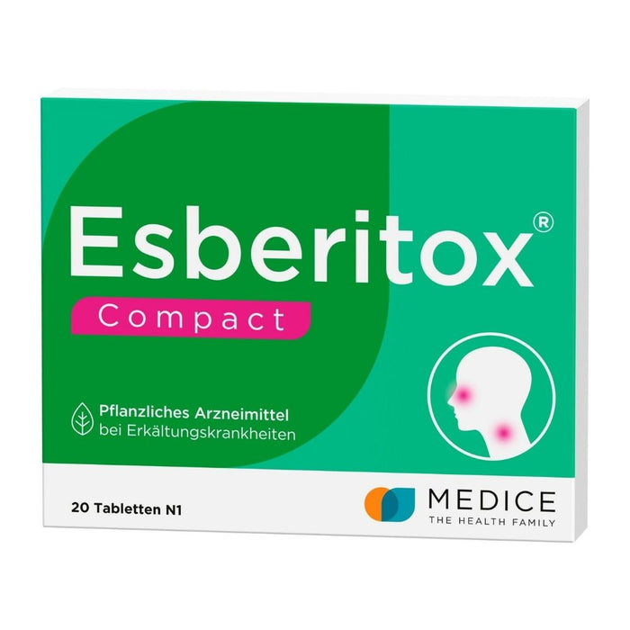 Esberitox Compact Tabletten bei Erkältungskrankheiten, 20 St. Tabletten