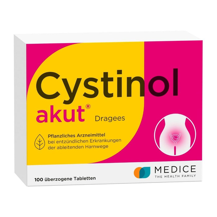 Cystinol akut Dragees bei Harnwegserkrankungen, 100 pcs. Tablets