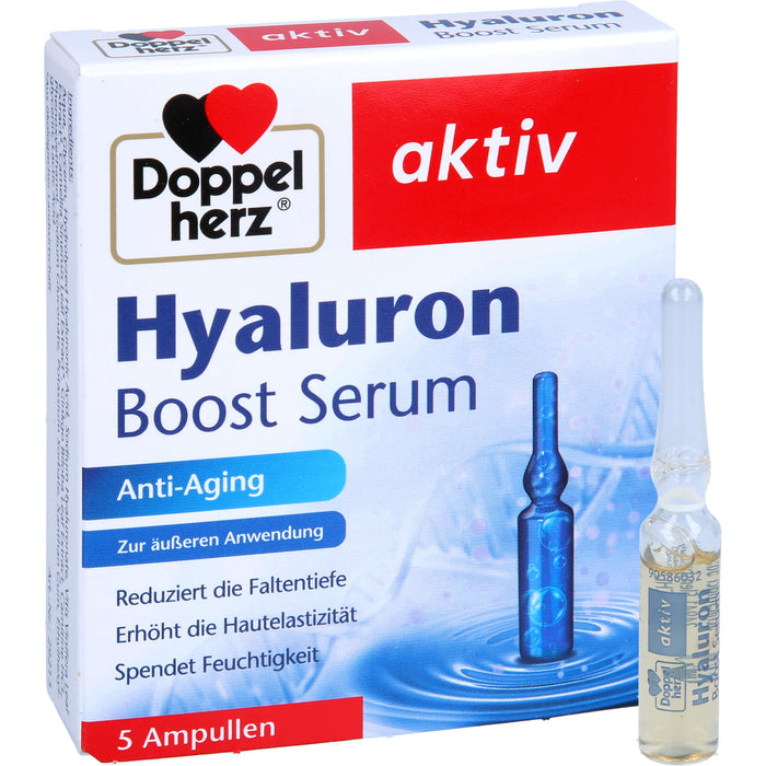 Doppelherz Hyaluron Boost Serum, 5 St AMP