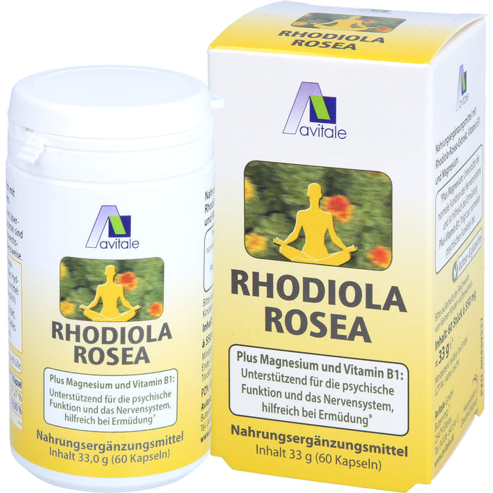 Rhodiola Rosea Kapseln 200mg, 60 St KAP