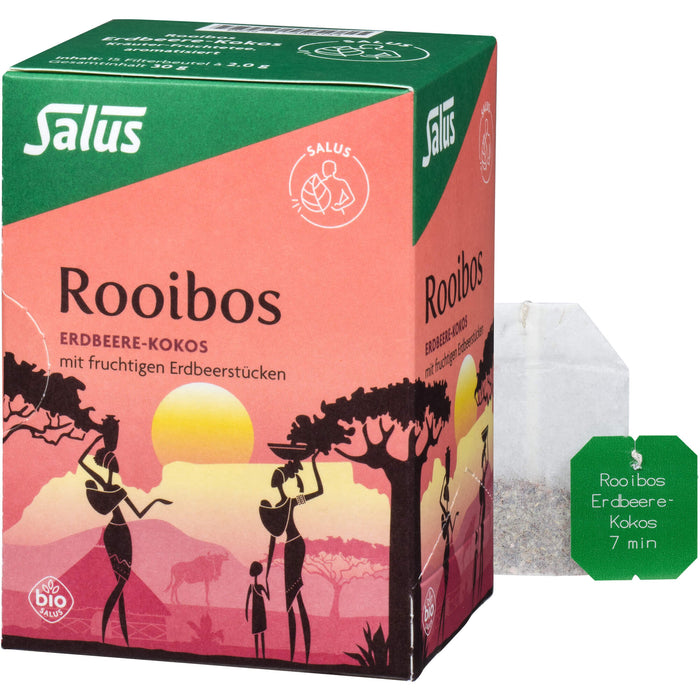 Rooibos Erdbeere-Kokos Kräuter-Frü.-Tee bio Salus, 15 St FBE