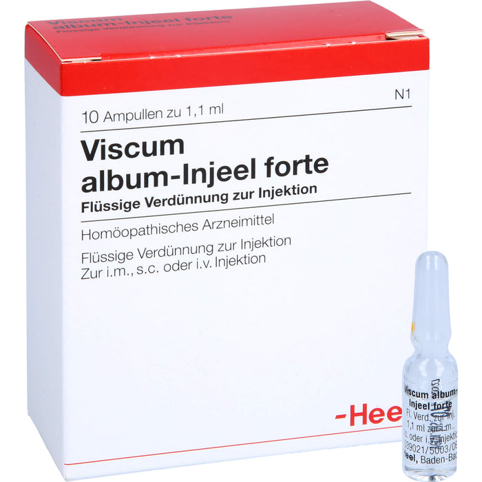 Heel Viscum album-Injeel forte flüssige Verdünnung zur Injektion, 10 pcs. Ampoules