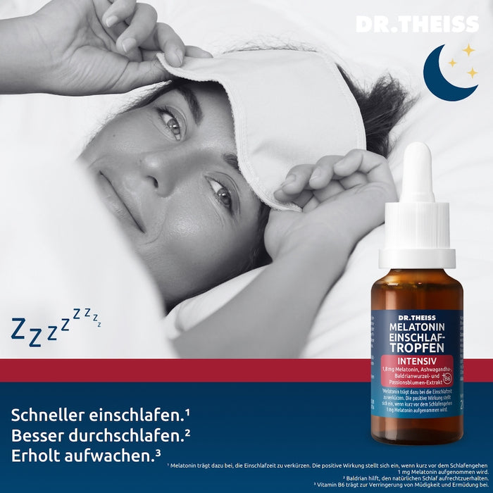 DR.THEISS Melatonin Einschlaf-Tropfen intensiv, 20 ml Tropfen