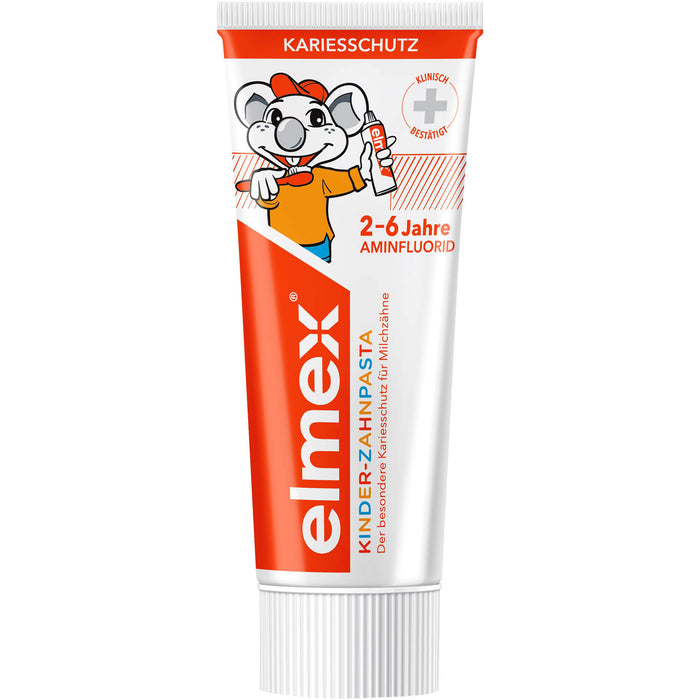 elmex Kinderzahnpasta mit Faltschachtel, 50 ml Zahncreme