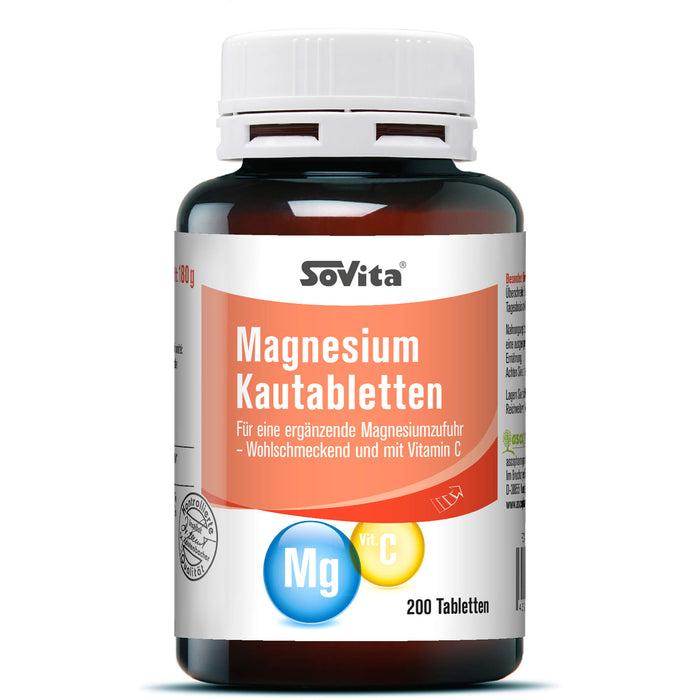 Sovita active Magnesium Kautabletten, 200 St KTA