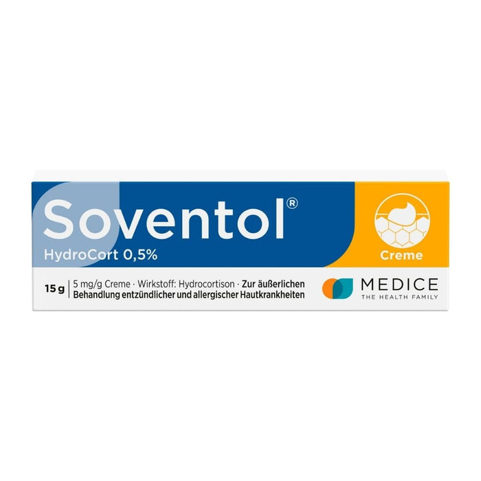 Soventol HydroCort 0,5 % Creme, 15 g Creme