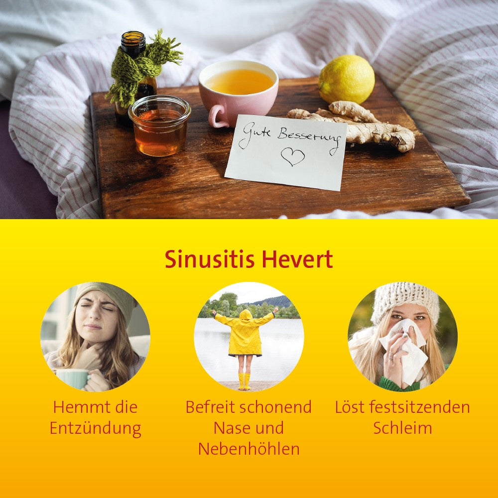 Sinusitis Hevert, 40 St. Tabletten Hevert-Testen