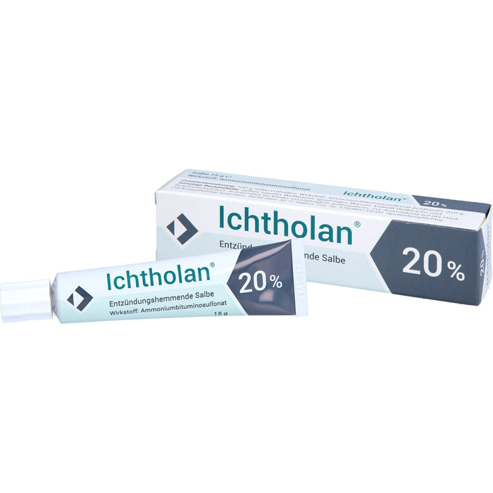 ICHTHOLAN 20 % entzündungshemmende Salbe, 15 g Onguent