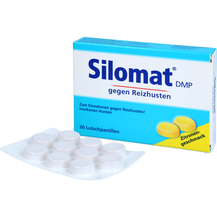 Silomat DMP Lutschpastillen Zitronen-Geschmack, 20 pc Tablettes