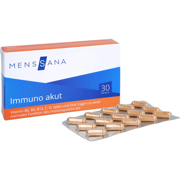 Immuno akut MensSana, 30 St KAP