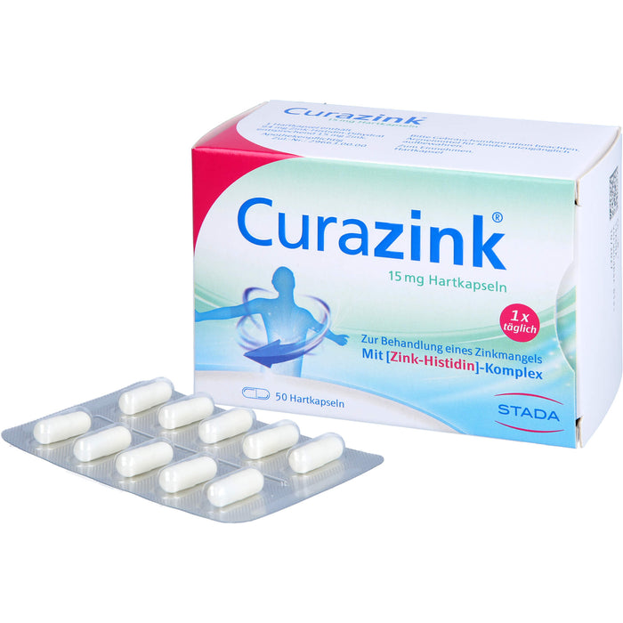 Curazink 15 mg Hartkapseln, 50 pc Capsules