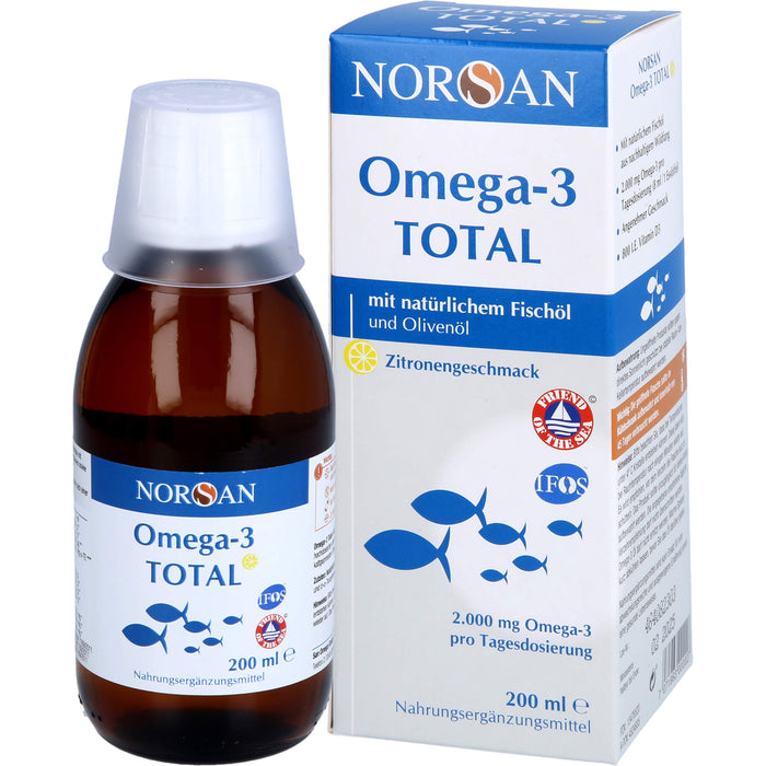 NORSAN Omega-3 Total Flüssigkeit, 200 ml Lösung