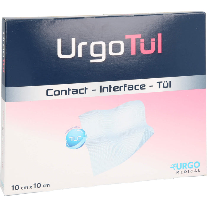 UrgoTül 10 x 10 cm lipidokolloid-Wundauflage, 10 pcs. Wound gauze