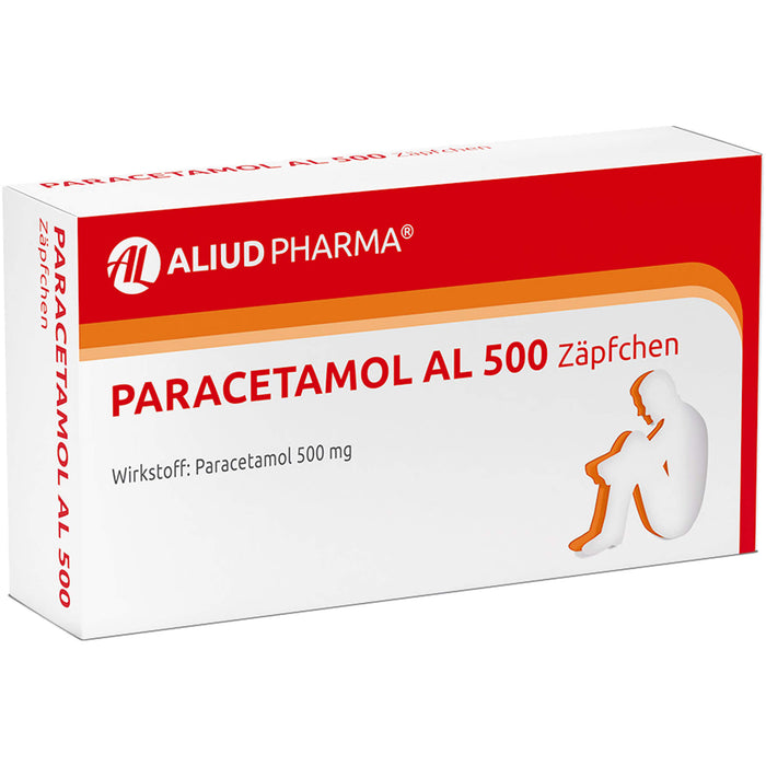 Paracetamol AL 500 Zäpfchen, 10 pcs. Suppositories