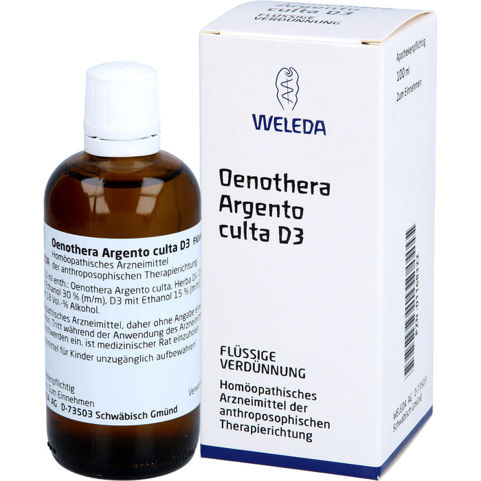 Oenothera Argento culta D3 Weleda Dil., 100 ml DIL