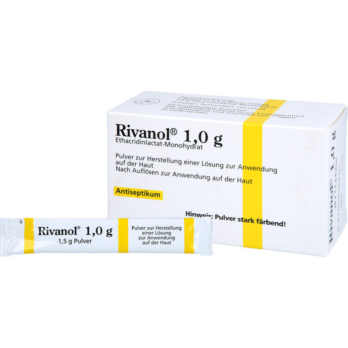 Rivanol 1,0 g Pulver Antiseptikum, 20 pc Sachets