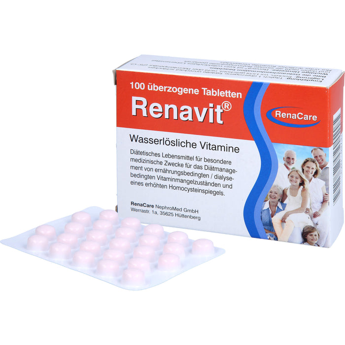 Renavit Tabletten wasserlösliche Vitamine, 100 pc Tablettes