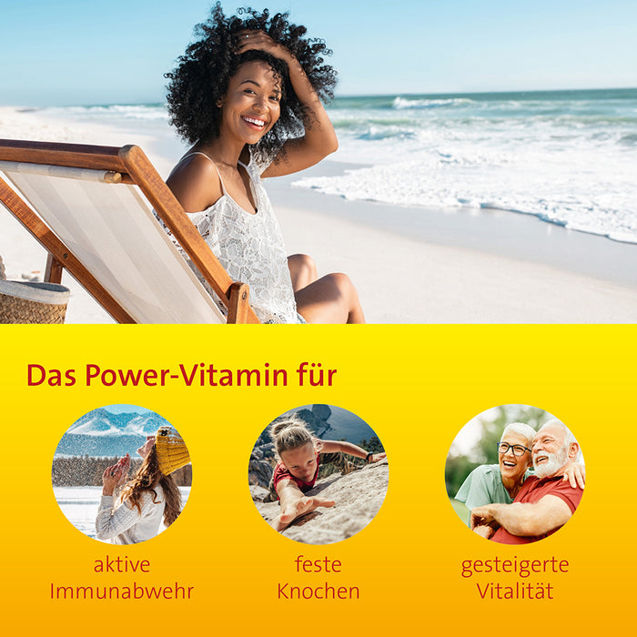 Vitamin D3 Hevert bei Mangel und erhöhtem Bedarf, 100 St. Tabletten