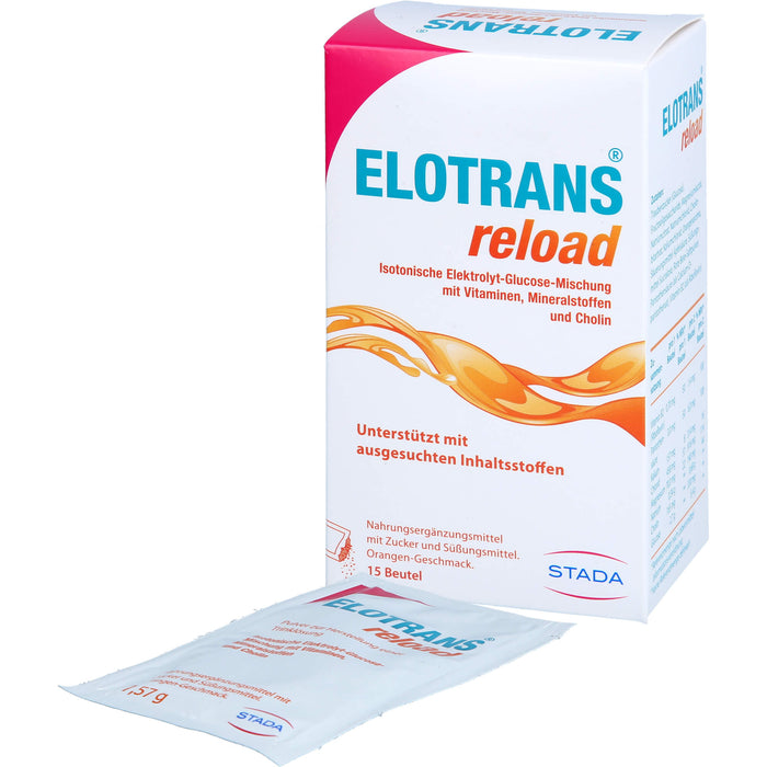 Elotrans Reload Elektrolyt, 15X7.57 g BEU