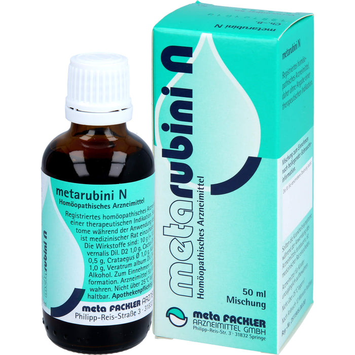 Metarubini N Mischung, 50 ml Lösung