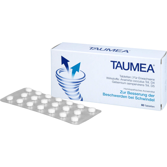 TAUMEA Tabletten bei Schwindel, 80 pc Tablettes